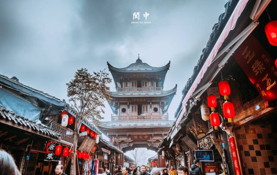 阆中古城:大东街的建筑格局