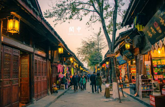 阆中古城:大东街的建筑格局