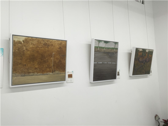 柒零•捌零十家青年油画艺术展现场