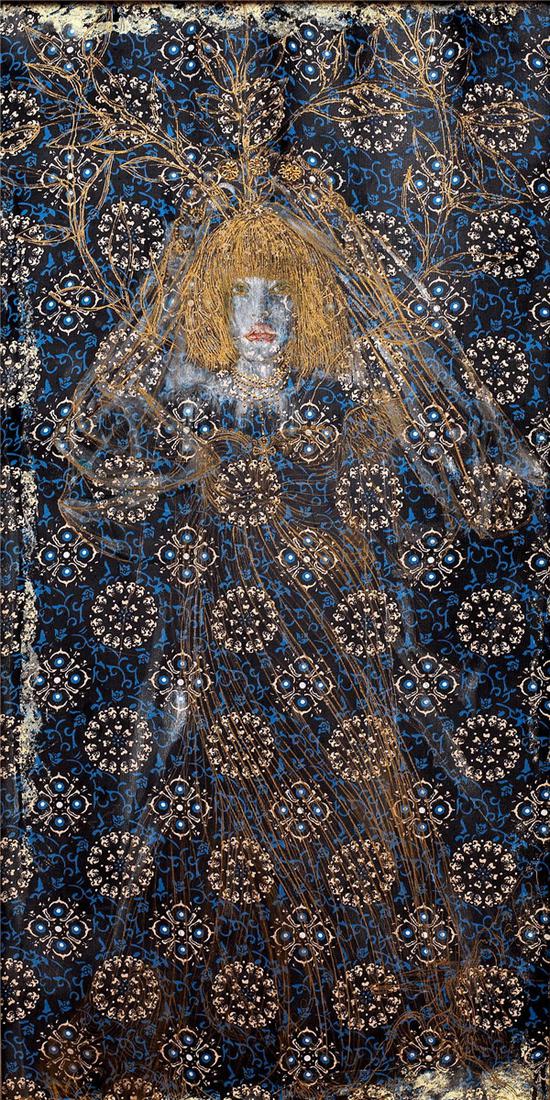 《恶之花》系列7 吴江涛 布面油彩 60x90cm 2012