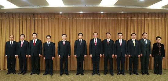 新當(dāng)選的雅安市委常委集中亮相
