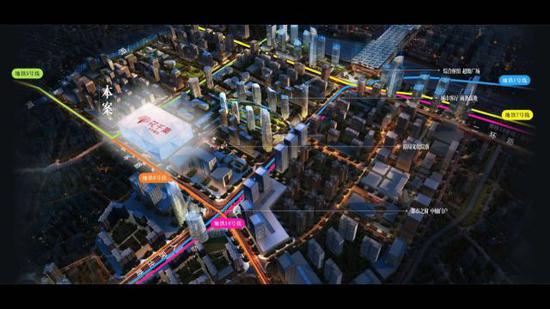 炎华置信·花千集,作为人北中央商务区开篇项