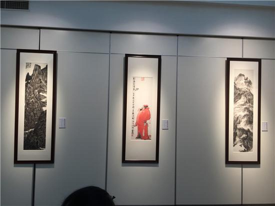 2017年迎春蜀中名家小品展荣宝斋（成都）开幕现场