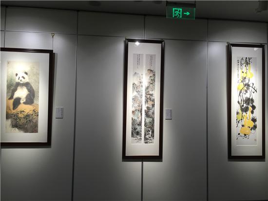 2017年迎春蜀中名家小品展荣宝斋（成都）开幕现场