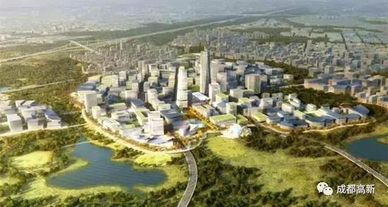 成都外国网站空港城市设计效果图新城包装设计天府图片