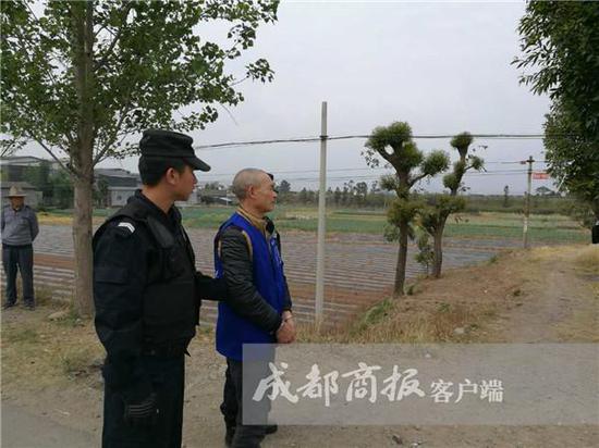 犯罪嫌疑人指认现场