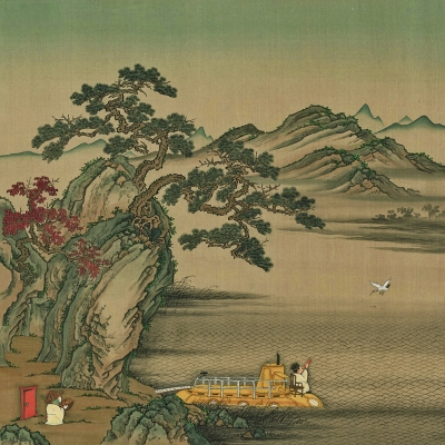 黄色潜水艇(国画) 王赫