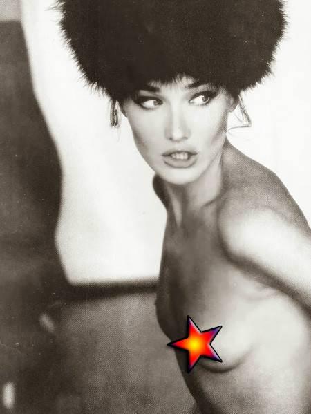 前法国第一夫人布吕尼旧照