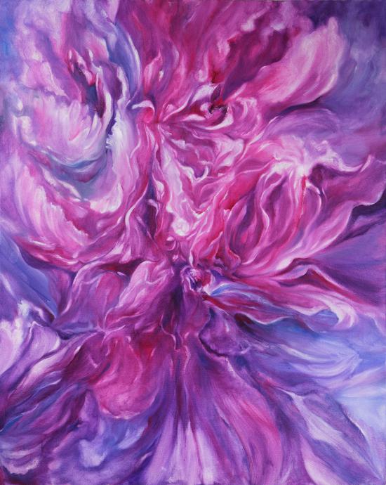 《夜魅》 100X80cm布面油画 2015