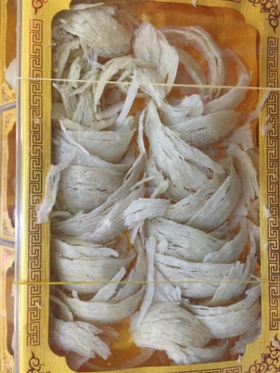 收件时燕窝照片(杨女士供图)