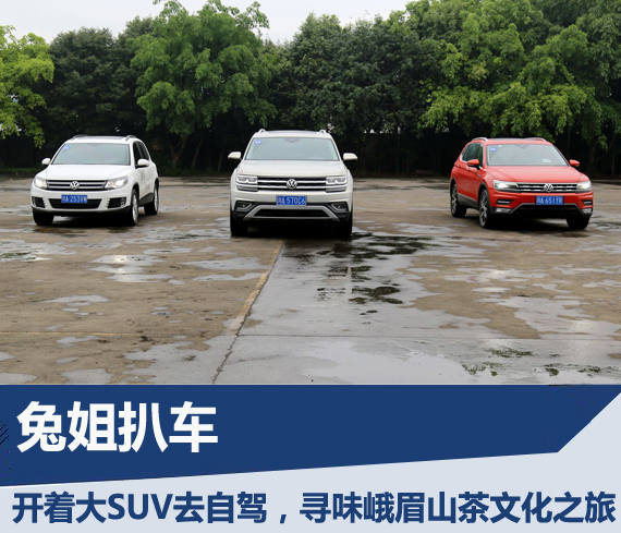兔姐扒车 开大SUV自驾寻味峨眉山茶文化