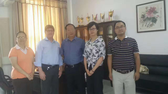 蒋涌校长欢送游学团