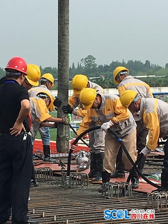 成都地铁10号线二期首梁预制