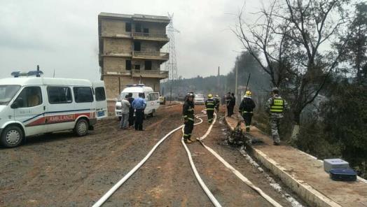 贵州天然气管道发生燃烧爆炸 明火已基本扑灭