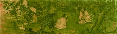 采薇图 （国画） 27.2×90.5厘米 （宋）李唐 故宫博物院藏