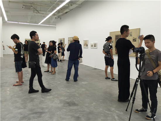 兴安西艺写生团——刘传宏个展现场