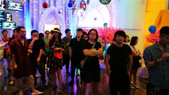 “暗夜声色·场域实践”活动现场