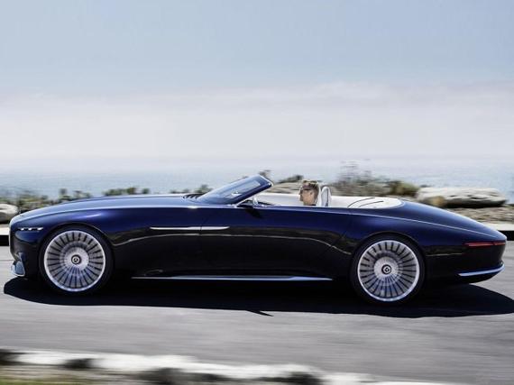 美炸了 迈巴赫6敞篷概念跑车首发