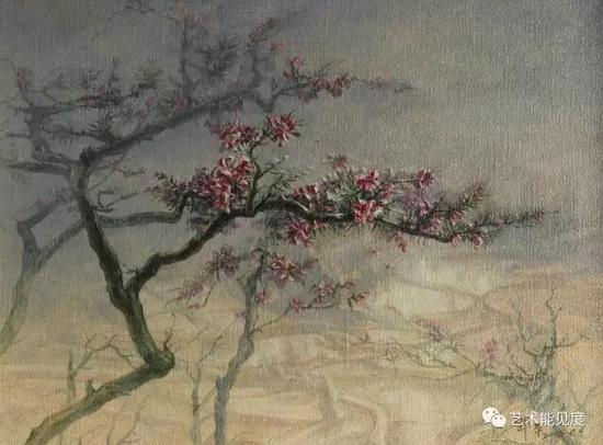 作品名称:原乡·三月
材质:布面油画 尺寸:60x80cm