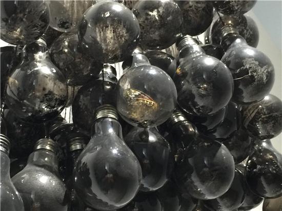 艺术家雪芹子的作品《无明》（局部）