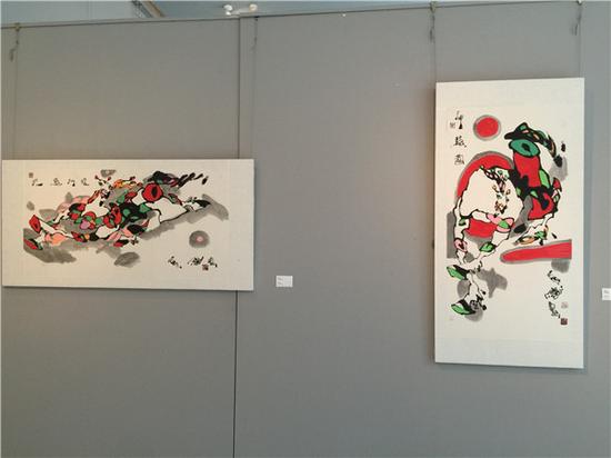风起澜沧江·西南地区少数民族题材美术作品展(成都站)现场