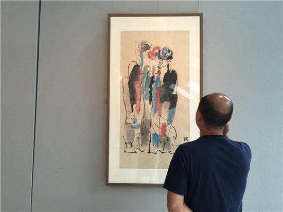 风起澜沧江·西南地区少数民族题材美术作品展(成都站)现场