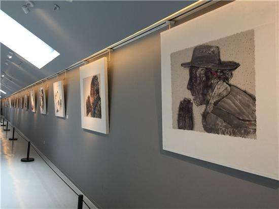 风起澜沧江·西南地区少数民族题材美术作品展(成都站)现场
