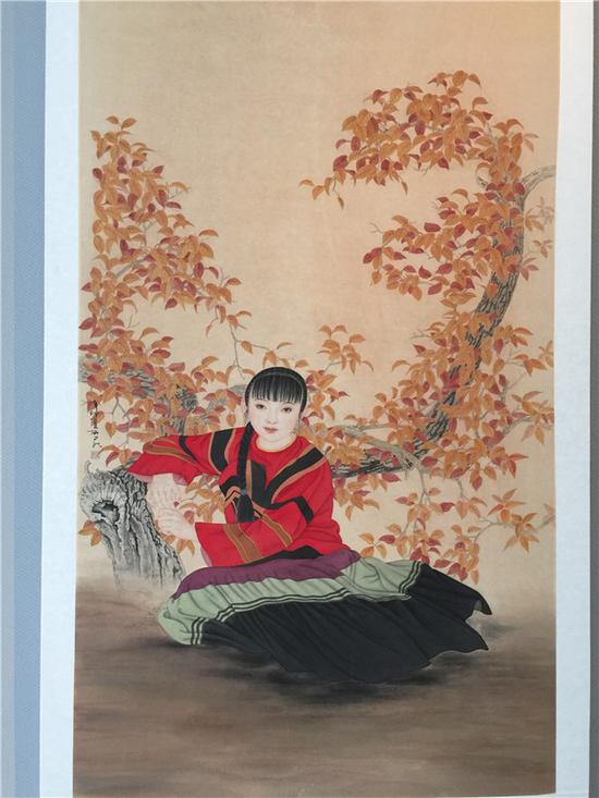 风起澜沧江·西南地区少数民族题材美术作品展(成都站)现场