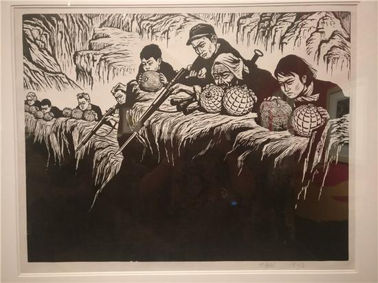 从硝烟中走出的人民艺术家——李少言作品文献展展览现场