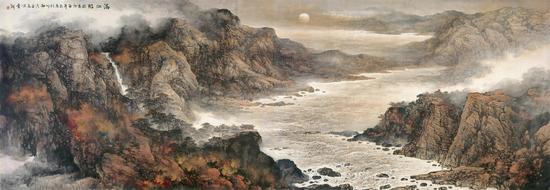 《满江红》 629x216cm