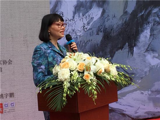 大观艺术馆馆长晏璧致辞