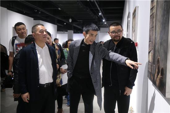延异的景观——罗芳艺术作品展现场