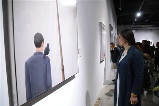延异的景观——罗芳艺术作品展现场