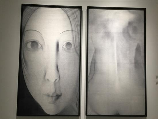 “麓山美术馆当代水墨10：并非水墨的十种可能”现场