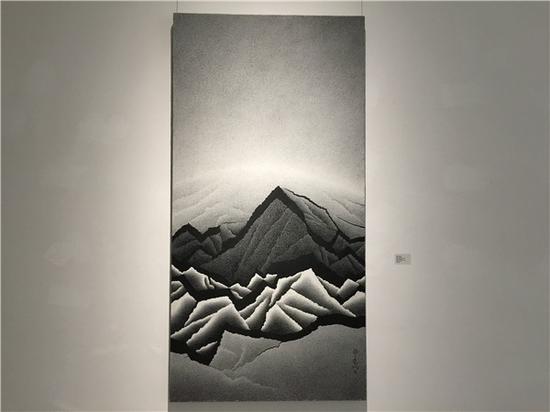 “麓山美术馆当代水墨10：并非水墨的十种可能”现场