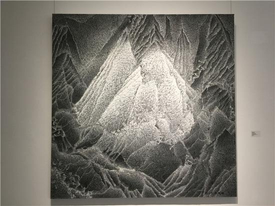 “麓山美术馆当代水墨10：并非水墨的十种可能”现场