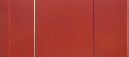 [德]纽曼《人，英雄与崇高》，1950-51。