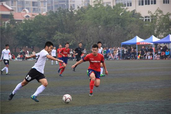 2017-2018中国大学生足球联赛 今在四川大学