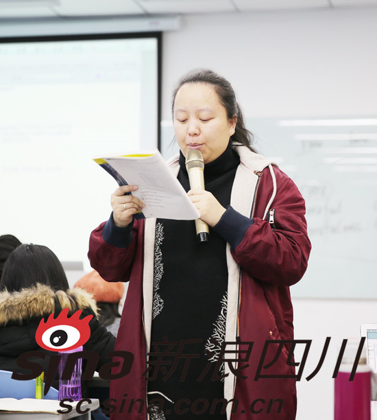 梁越老师上课现场