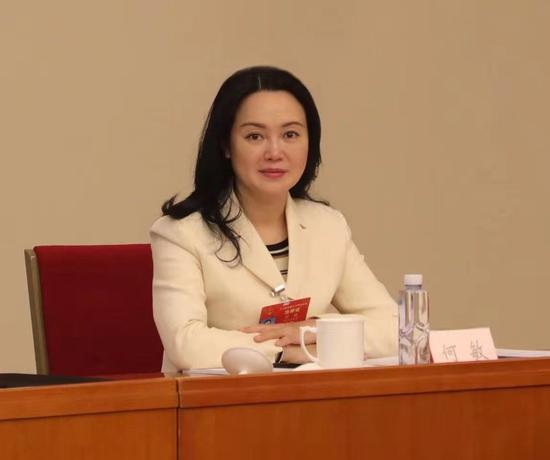 全国人大代表何敏.四川省税务局供图