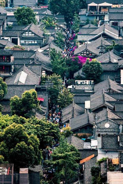 宽窄巷子 | 来源：青羊区