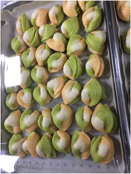 芹菜花卷