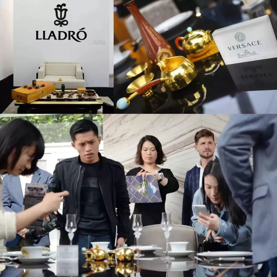 西嶺云藏品牌原创设计产品应邀参展顶级国际展会“design Shanghai”,在限量设计馆与Christofle、Versace、Lladro等国际一线品牌同台展出。