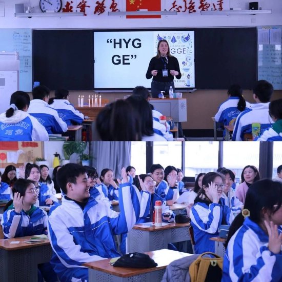 丹麦教师进班上课