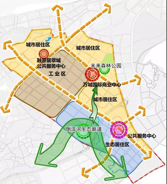城南规划正在一一兑现(图片中城字有误,正确为:万诚)