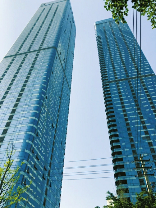 阿玛尼艺术公寓外立面已呈现。