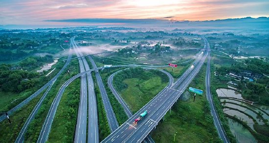 高速公路红花湾交通枢纽