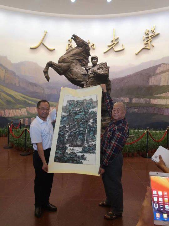 赠送画作