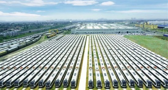 ▲成都轨道交通产业“链主”中车成都公司