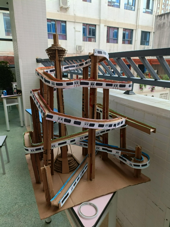 设计制作答辩师生组团作战成华教育用过山车玩转科学